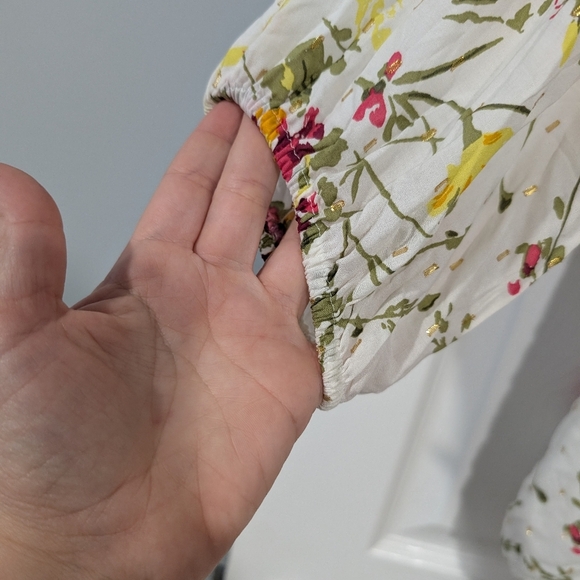 Lane Bryant White 3/4-Sleeve Off-The-Shoulder Top in Size 22/24 (3X) - Picture 5 of 10